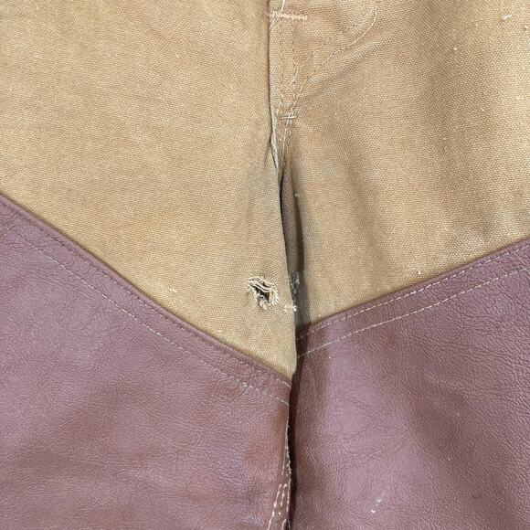 Vintage Trailmate Trigg Brown Brruah Field Canvas Outdoor Pants Men’s 30x28 - Picture 5 of 12
